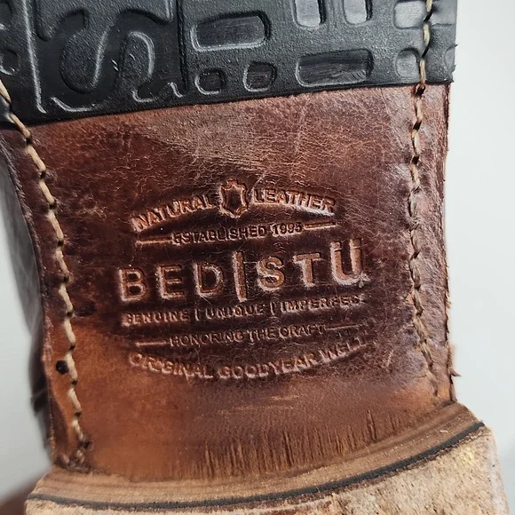 BED STU Blackburn Boots In Teak Driftwood, EUC, 8.5. - Picture 7 of 7